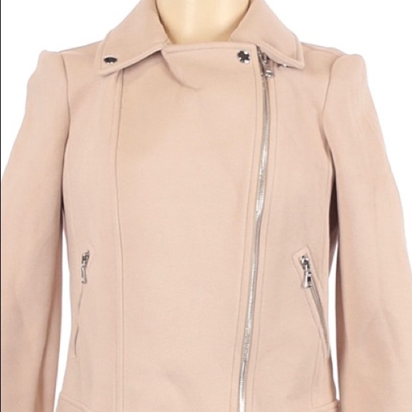 SOLD!!!!!❤️ Dusty rose moto jacket!!! ❤️ - Picture 3 of 11